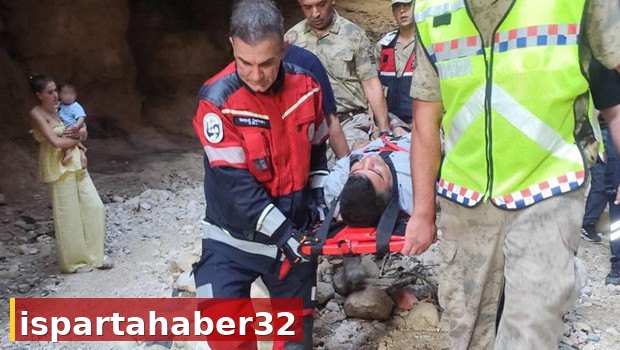 Tarihi tünelde 2 günlük esaret: Düşüp mahsur kalan genci jandarma buldu