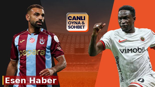 Trabzonspor, Gençlerbirliği'ni ağırlıyor! Maçın heyecanı Misli'de