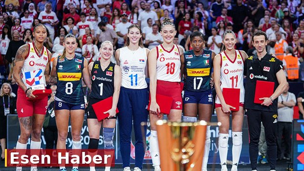 Avrupa Şampiyonası'nın en iyilerine Filenin Sultanları damgası!