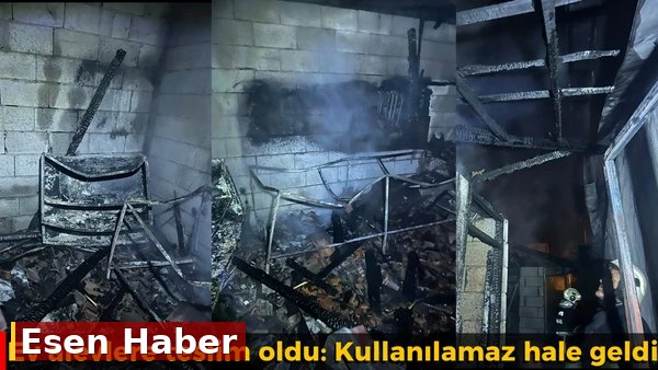 Alevlere teslim oldu