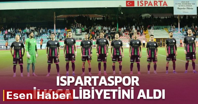 Ispartaspor İlk Galibiyetini Aldı